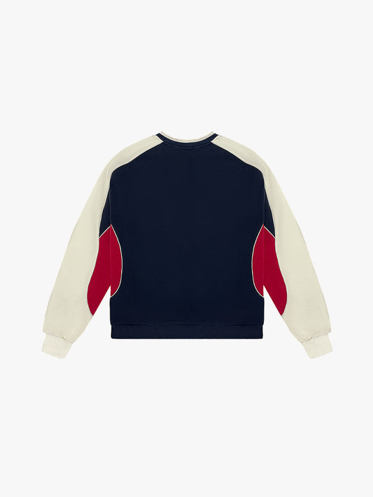 OLIMPIKO COLORBLOCK SWEATSHIRT (NAVY)