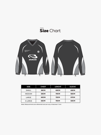 COLORBLOCK LONGSLEEVE (WHITE/GREY)