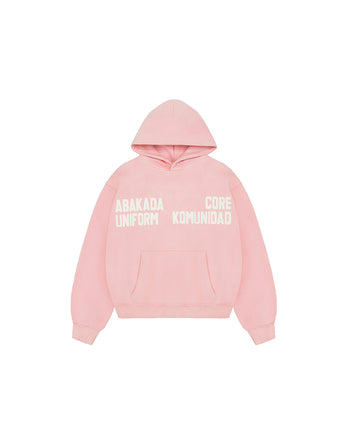 WASHED COMMUNITY HOODIE (PINK)