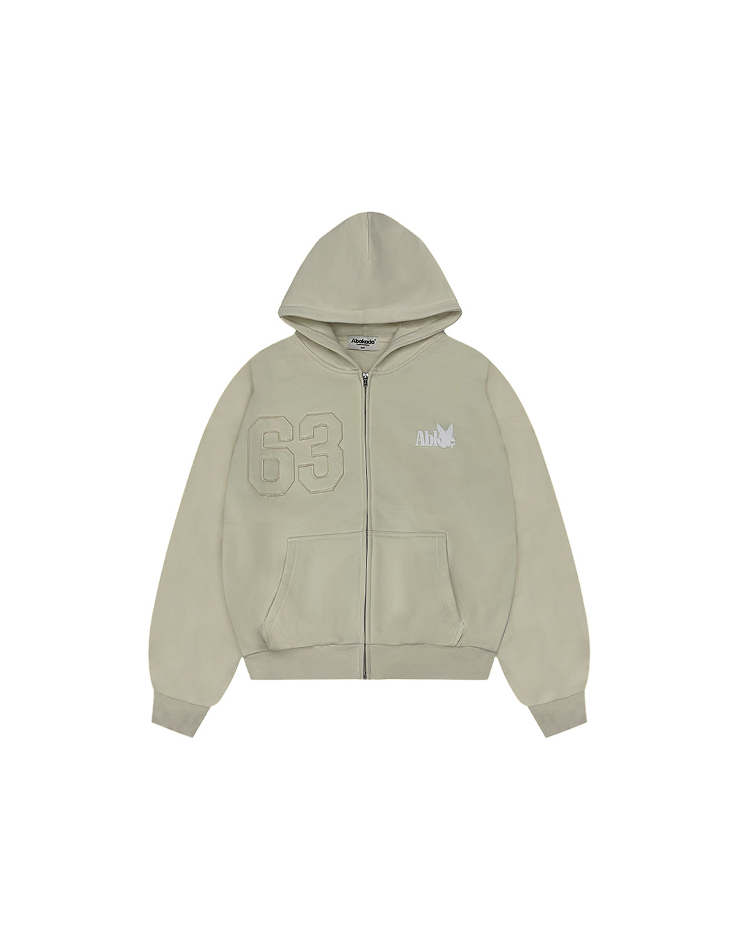 +63 KLASIKO ZIP-UP (CREAM)