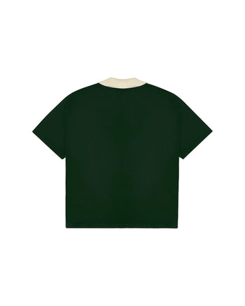 KNITTED MAYNILA POLO (FOREST)