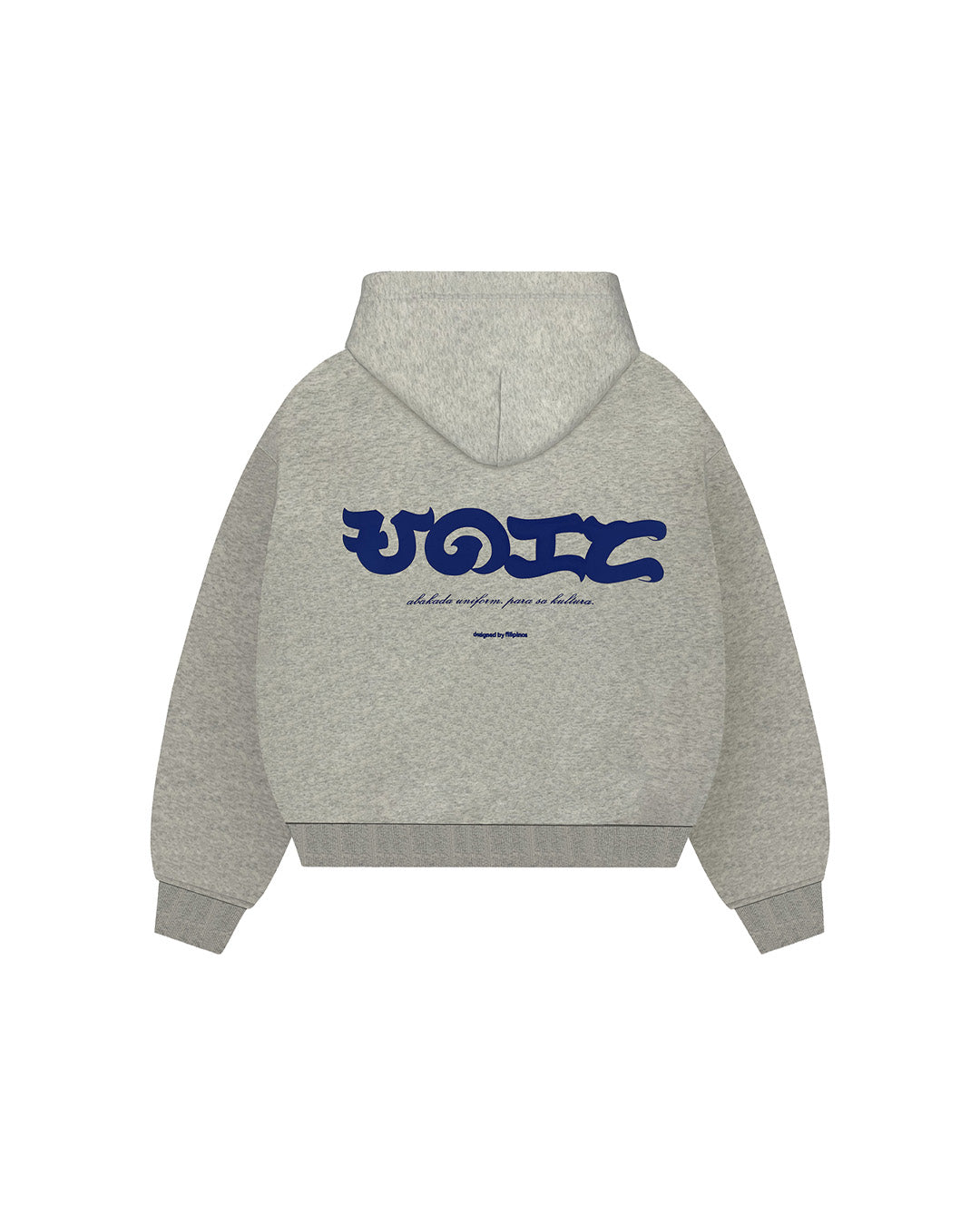 UNIFORM BAYBAYIN HOODIE (LIGHT GREY)