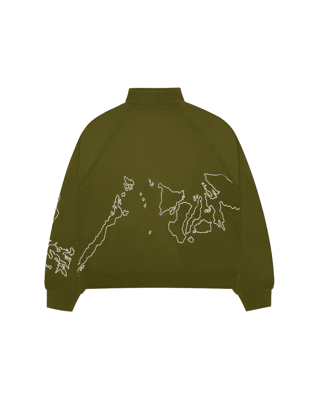 MAPA FULL-ZIP CREWNECK (OLIVE)