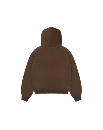 WASHED COMMUNITY HOODIE (BROWN)