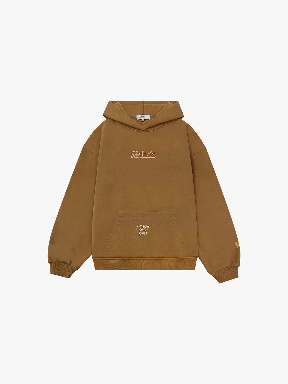 ABKD SMILE GRAPIKO HOODIE (BROWN)