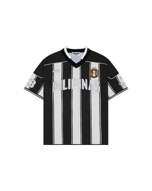 REVERSED PILIPINAS KNITTED JERSEY (BLACK/GREY)
