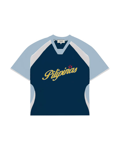OLIMPIKO COLORBLOCK TEE (BABY BLUE)