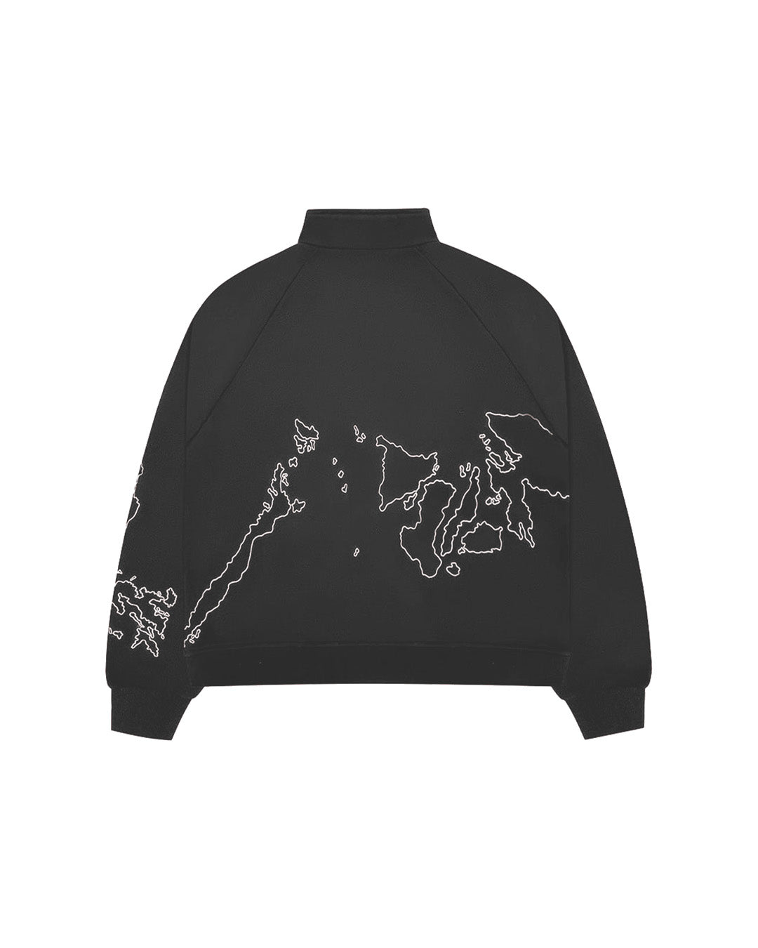 MAPA FULL-ZIP CREWNECK (DARK GREY)