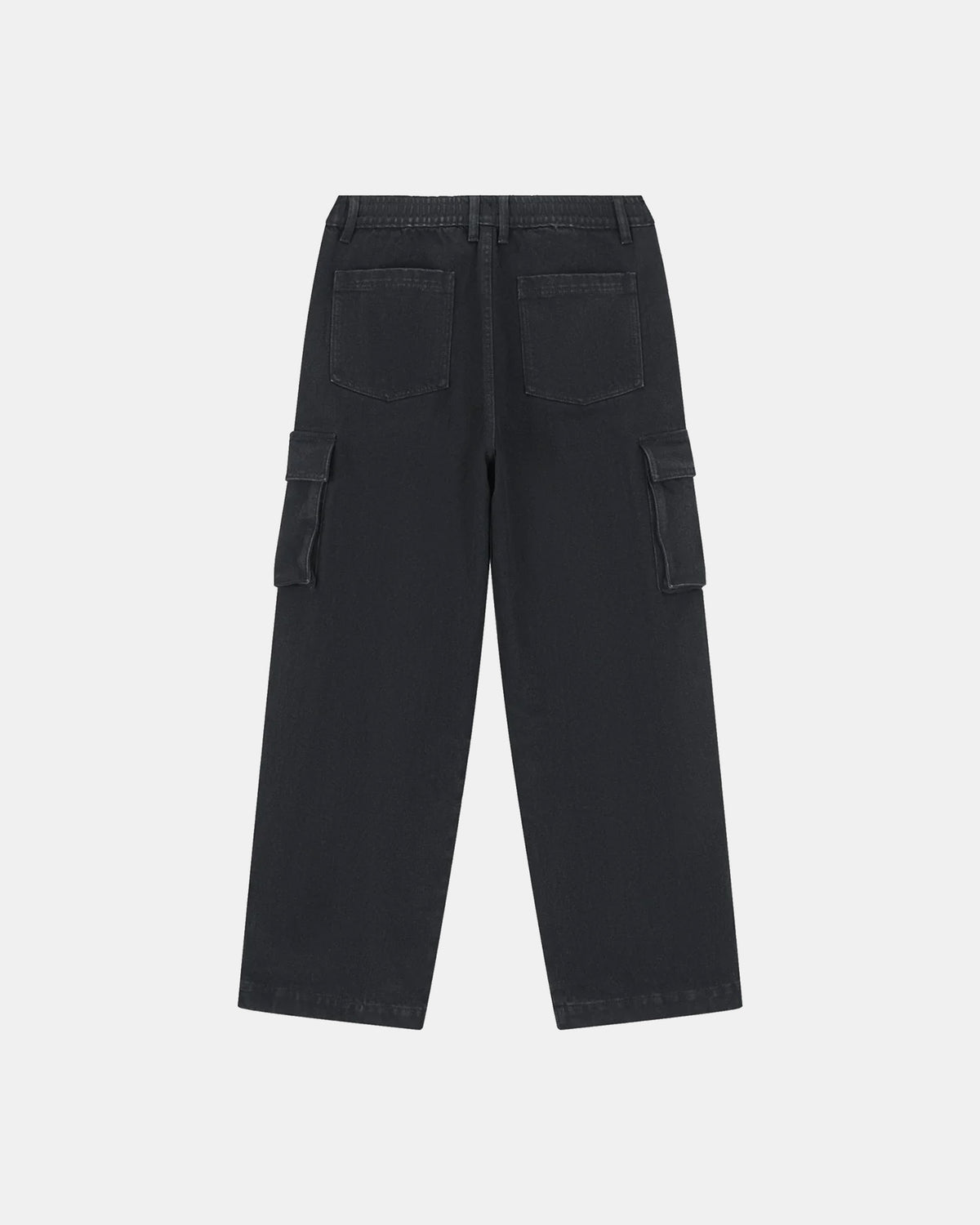CARGO WASHED DENIM (BLACK)