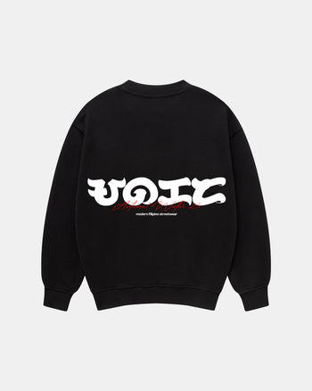 UNIFORM BAYBAYIN CREWNECK (BLACK)