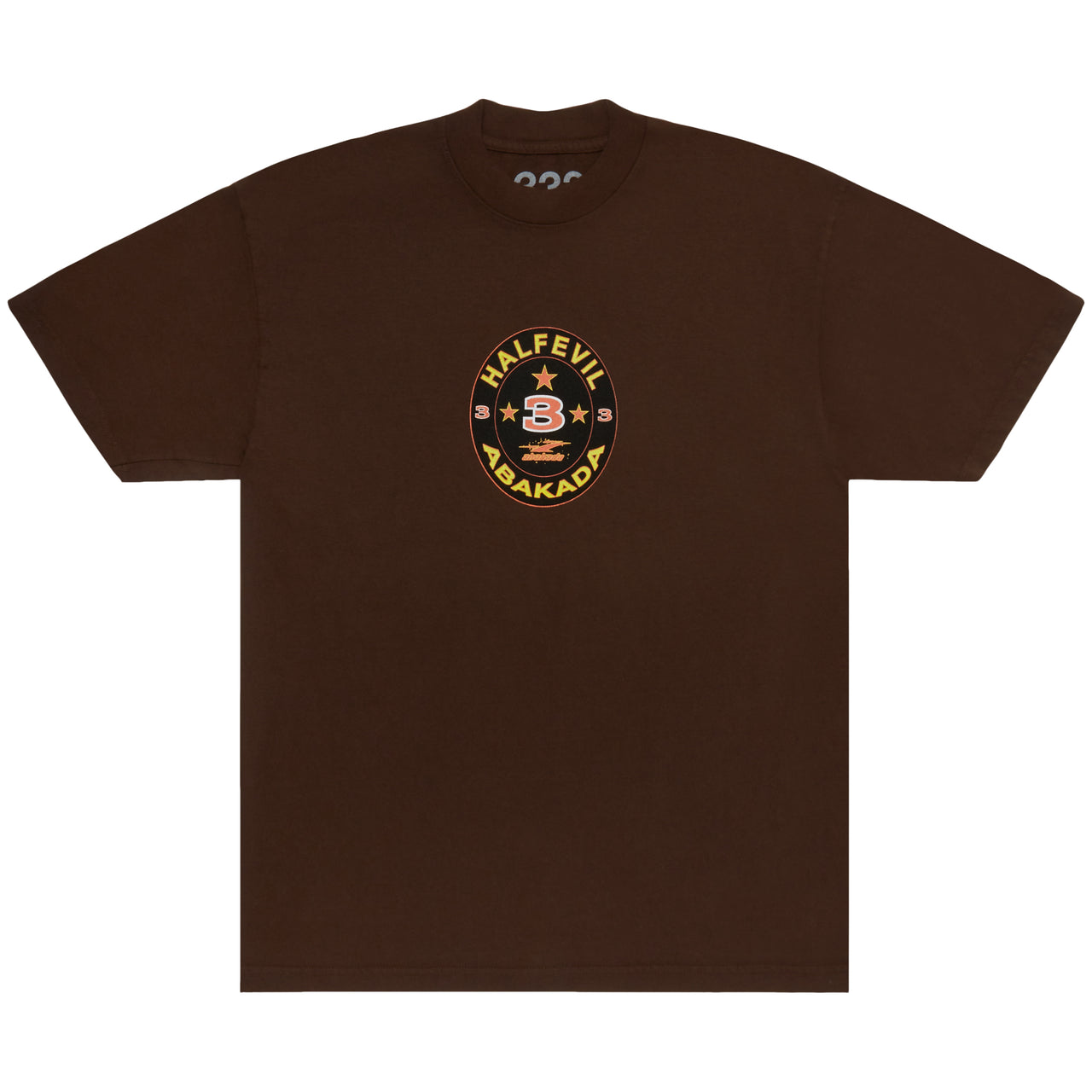 KLASIKO STICKER TEE (BROWN)