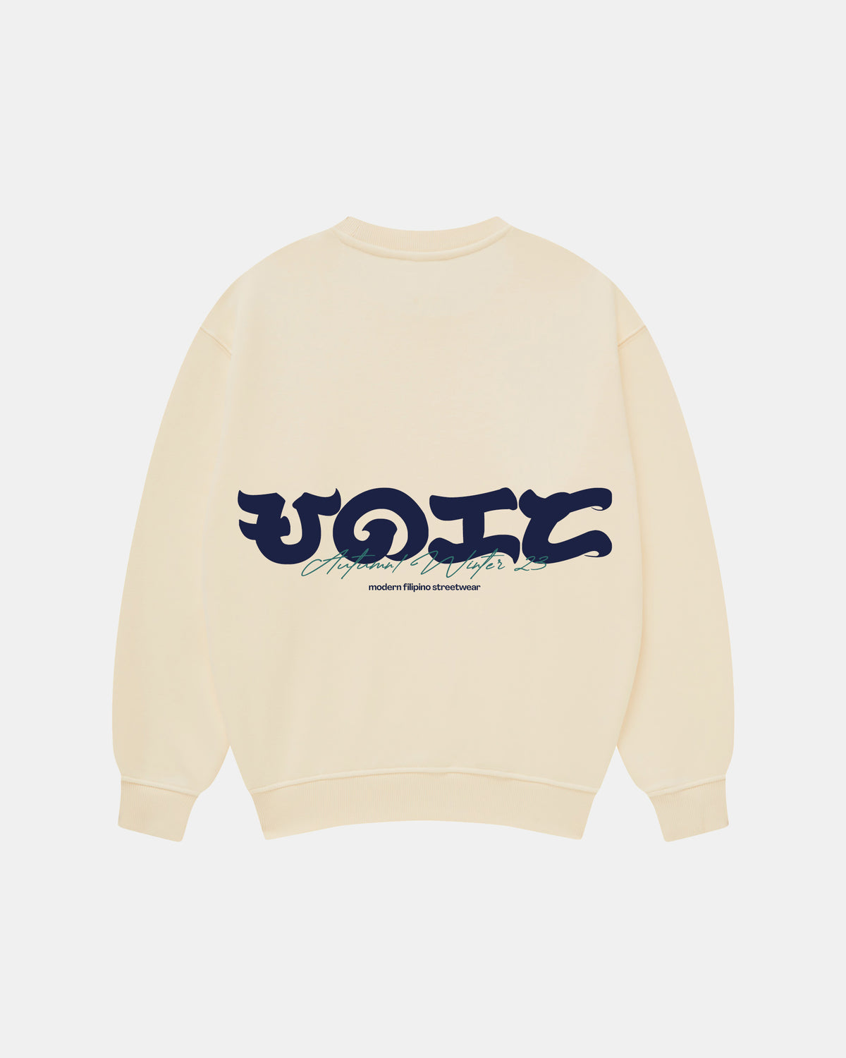 UNIFORM BAYBAYIN CREWNECK (CREAM)
