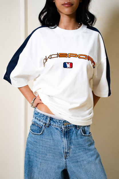 SPORTY TEE (WHITE)