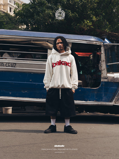 DISTRESSED PATCH PULLOVER (GREY)