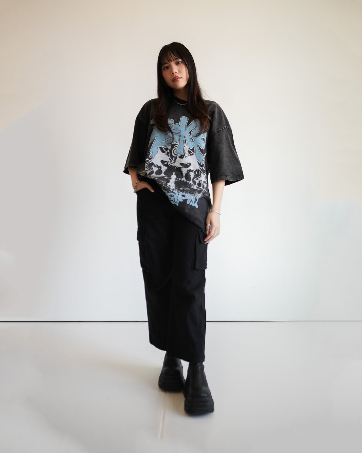 GOODPHIL HEAVYWEIGHT TEE (VINTAGE WASHED)
