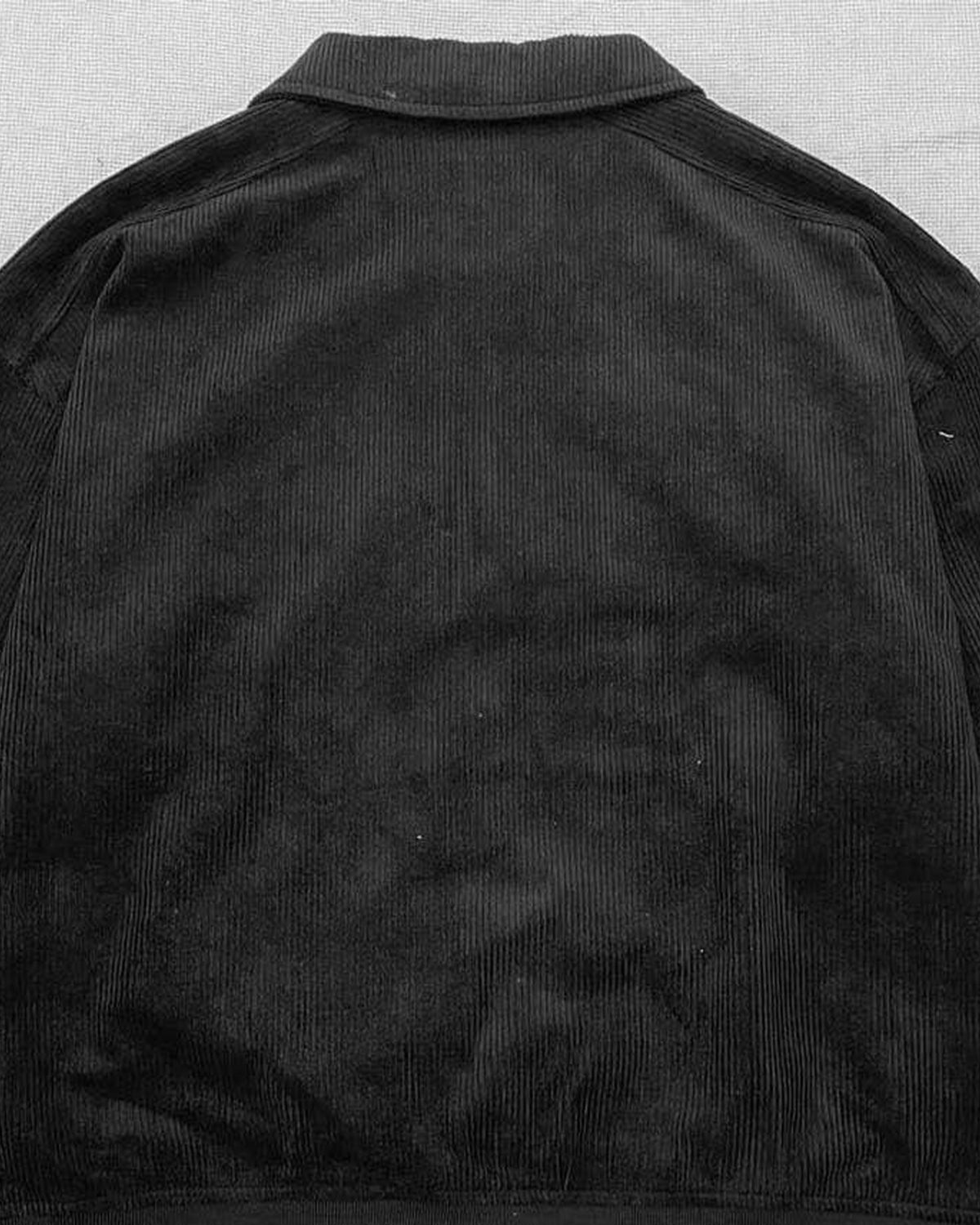 CORDUROY VARSITY JACKET (BLACK)