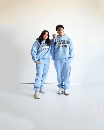 GOODPHIL HEAVYWEIGHT SWEATPANTS (LIGHT BLUE)