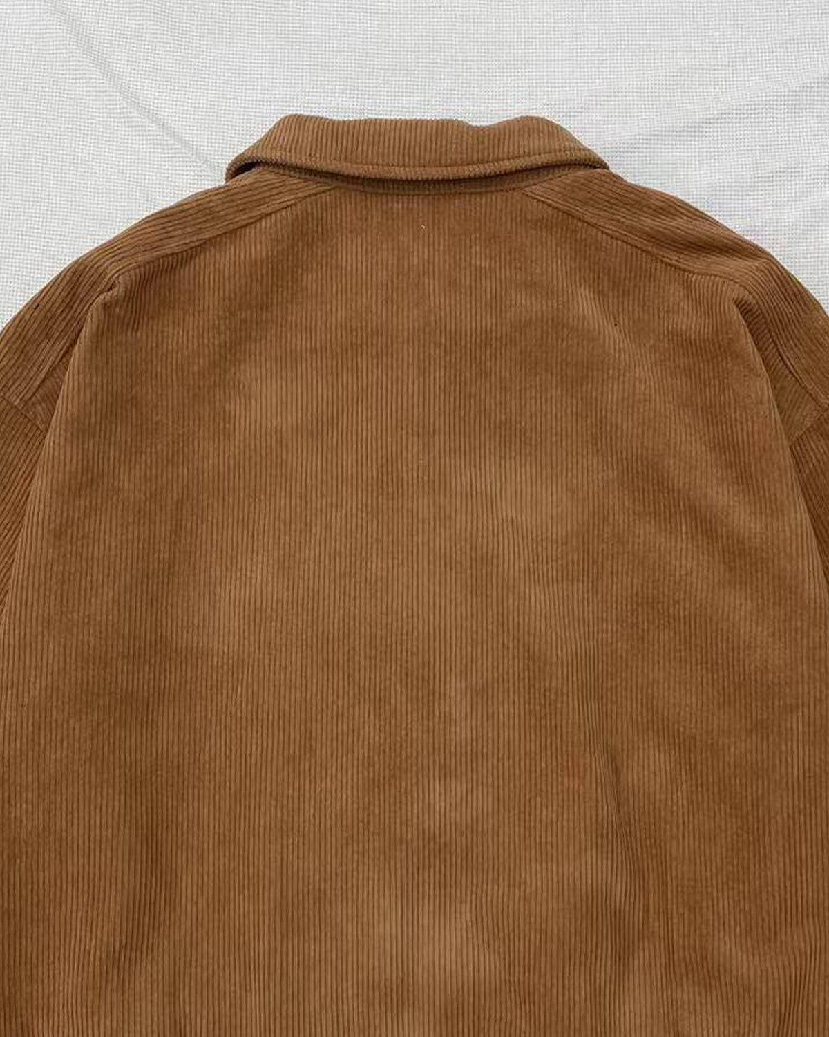 CORDUROY VARSITY JACKET (BROWN)