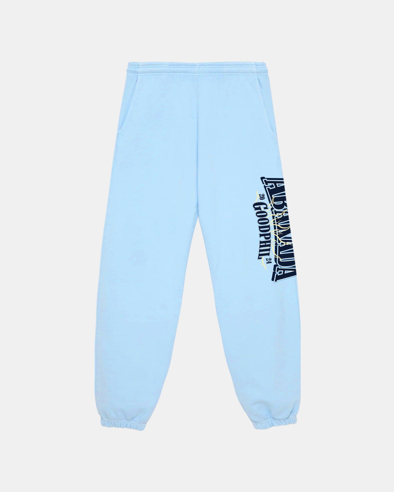 GOODPHIL HEAVYWEIGHT SWEATPANTS (LIGHT BLUE)