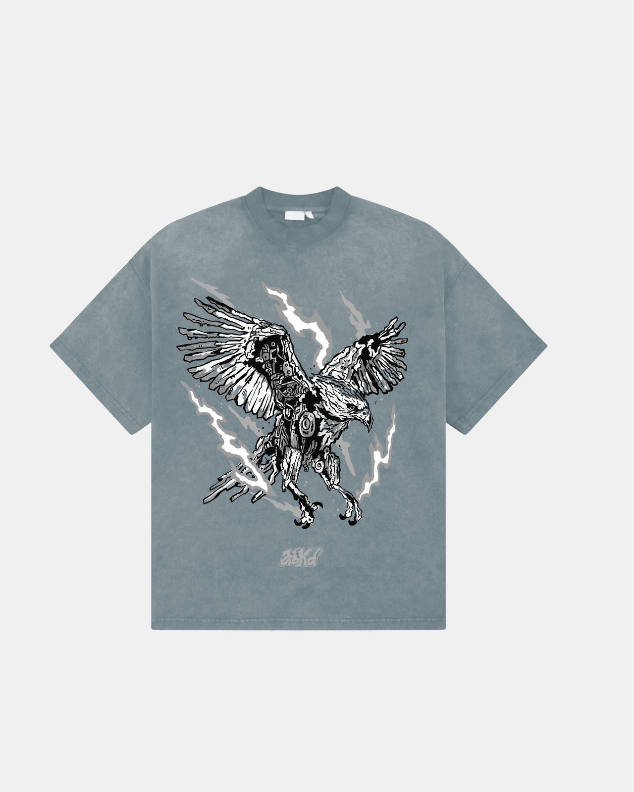 GRAPIKO AGILA TEE (WASHED DENIM)