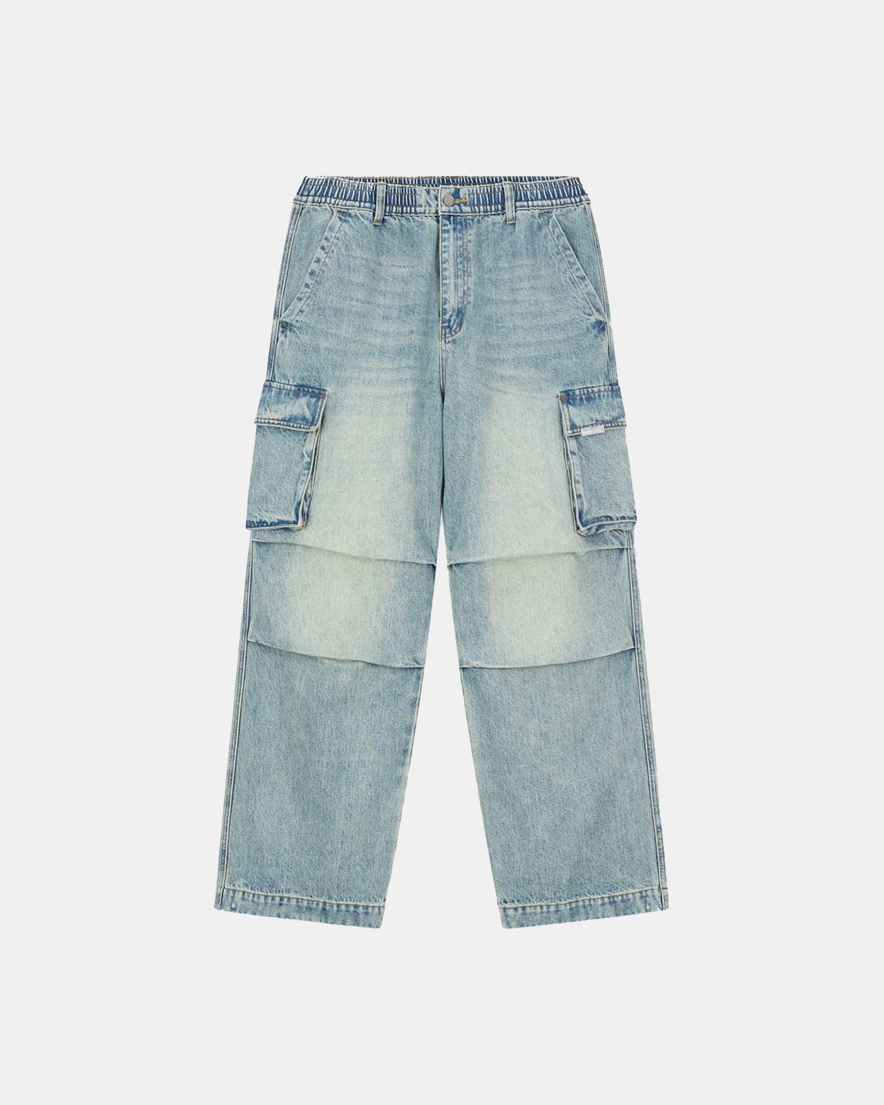 CARGO WASHED DENIM (BLUE DENIM)