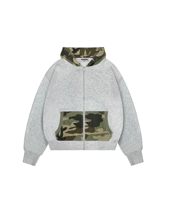 BAYBAYIN TWO-TONE ZIP UP (WHITE/CAMO)