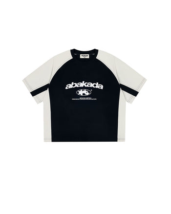 +63 COLORBLOCK TEE (BLACK/WHITE)