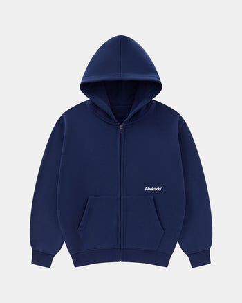 Uniform Zipper Hoodie (Navy)