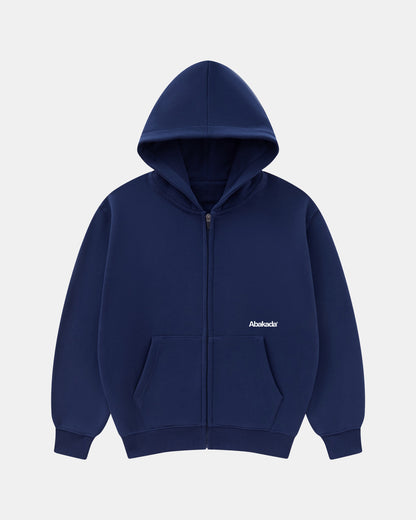 Uniform Zipper Hoodie (Navy)
