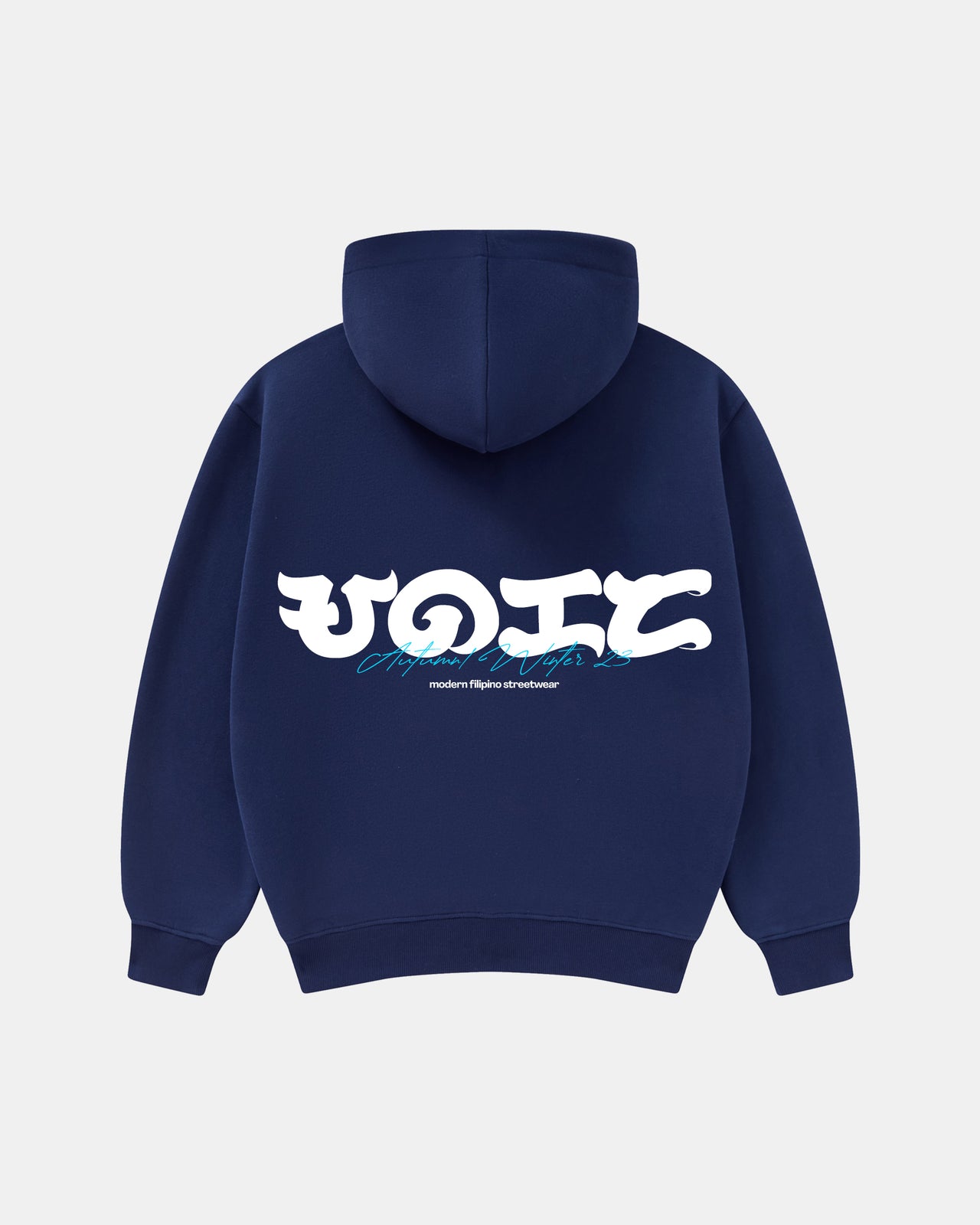 Uniform Zipper Hoodie (Navy)