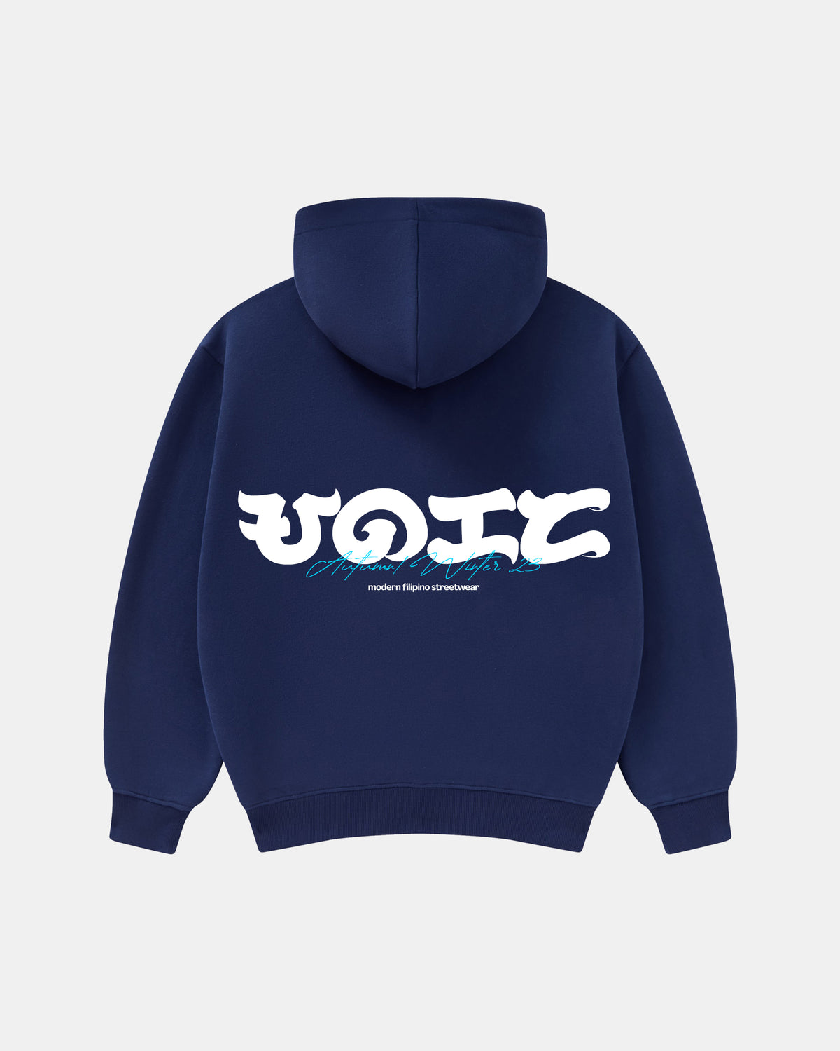 Uniform Zipper Hoodie (Navy)