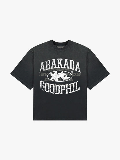 KOMUNIDAD WASHED TEE (BLACK)