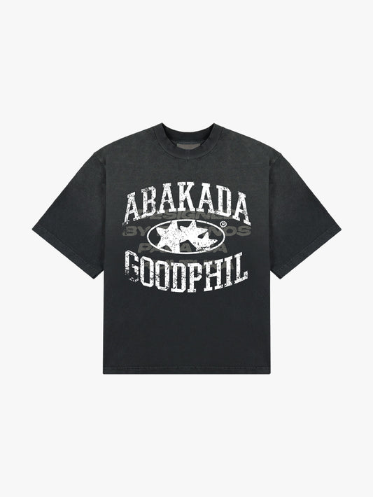 KOMUNIDAD WASHED TEE (BLACK)