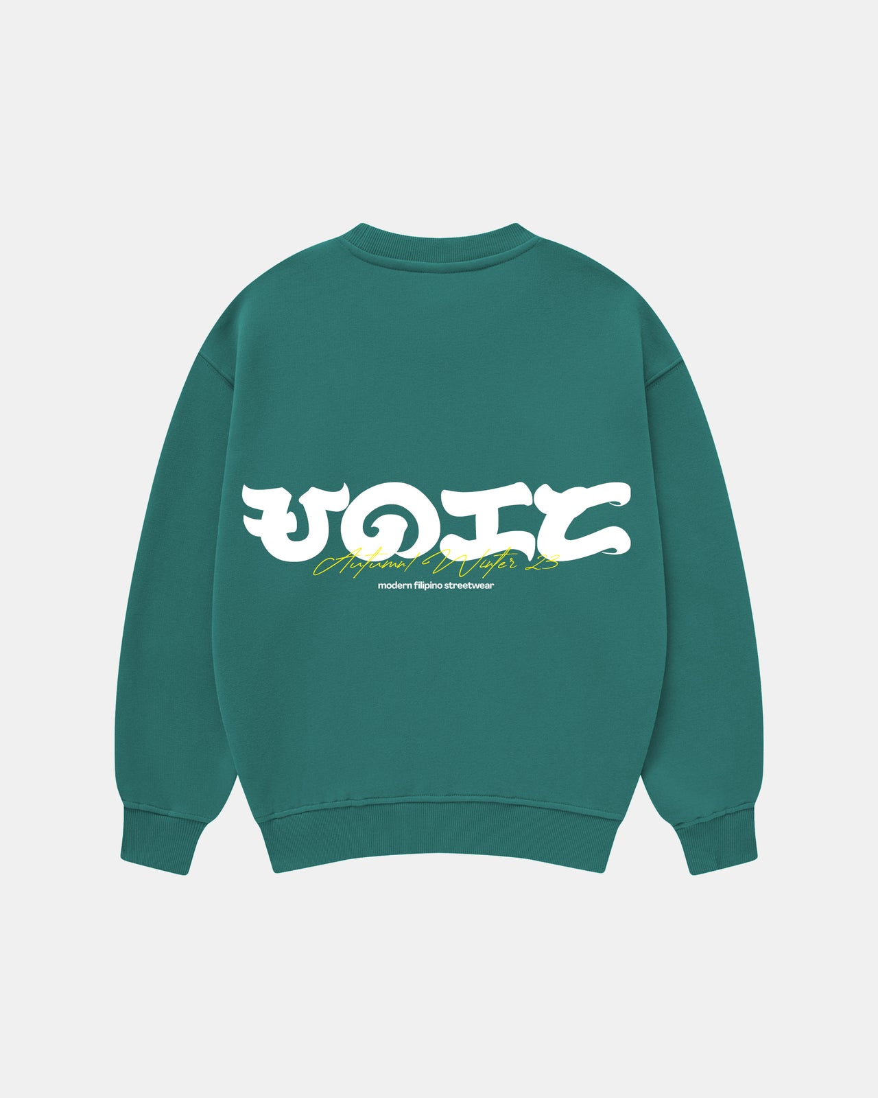UNIFORM BAYBAYIN CREWNECK (TEAL GREEN)