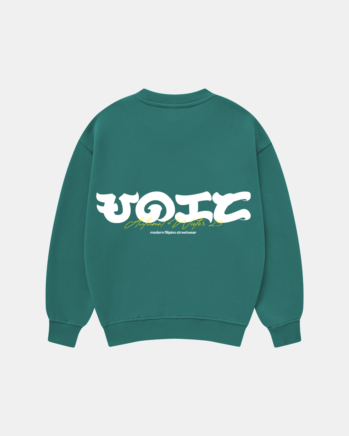 UNIFORM BAYBAYIN CREWNECK (TEAL GREEN)