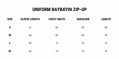 UNIFORM BAYBAYIN ZIP-UP (BLACK)