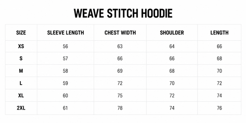 WEAVE STITCH HOODIE (CRIMSON) – Abakada