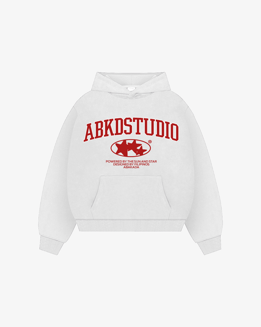 STUDIO PULLOVER HOODIE (GREY)