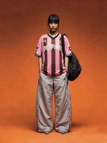 PILIPINAS KNITTED JERSEY (PINK/BROWN)